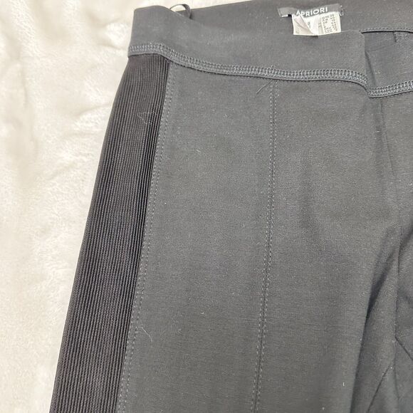 Apriori Escada Group Womens Black Stretch Pants Leggings Sz 8 - Picture 12 of 12